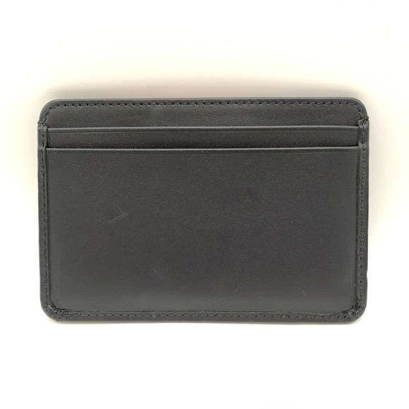 SOLD! CHANEL Black Lambskin Cambon Cardholder - Picture 2 of 8